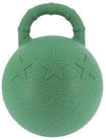 Balon na hraní EKKIA zelený s držadlem pevný