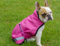 Obleček na psa BUCAS FREEDOM pláštěnka růžová