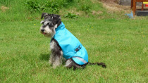 Obleček na psa Bucas Freedom pláštěnka sv. modrá