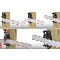 Napínák do rohů do 4cm plast bal 4ks