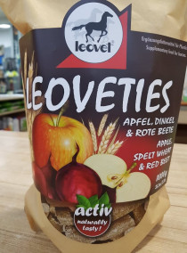 Leovet pamlsky Leoveties jablko,špalda,červ.řepa 1kg