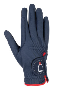 Rukavice HKM EQUINE SPORTS modré