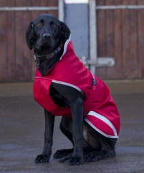 Obleček na psa BUCAS FREEDOM pláštěnka červená