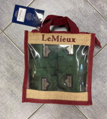 Bandáž fleece LeMieux zelená 4ks
