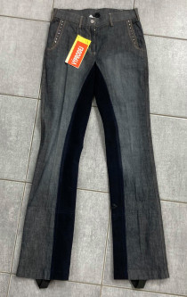 Pantalony elegance modré celosed 36