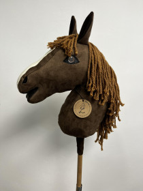 HOBBY HORSE kůň VELKÝ hnědý 1