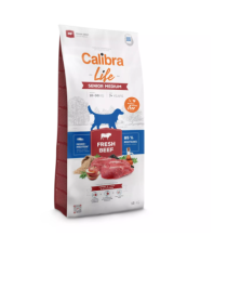 CALIBRA DOG LIFE SENIOR MEDIUM FRESH BEEF 12kg