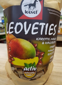 Leovet pamlsky Leoveties mrkev,mango,šípek 1kg