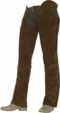 Chaps dIouhé: hnědé