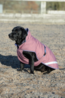 Obleček na psa BUCAS FREEDOM pláštěnka světle růžová