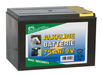 Baterie ohradníková ALKALICKÁ K9V/75Ah