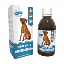 Olej Omega 3 Topvet pes