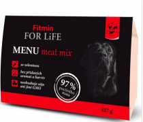 Fitmin dog menu meat mix 427g vanička
