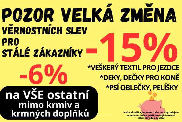 POZOR ZMĚNA