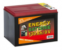 Baterie pro ohradníky zinko-karbonová 9V/130ah