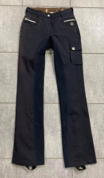 Pantalony Pocket Toskana modré s kapsou 34