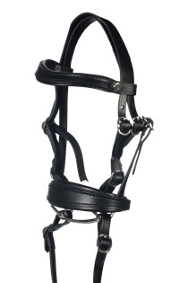 Uzdečka HOBBY HORSE HKM kožená s udidlem