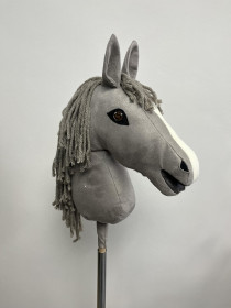HOBBY HORSE kůň VELKÝ šedý 1