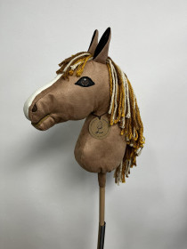 HOBBY HORSE kůň VELKÝ béžový 1