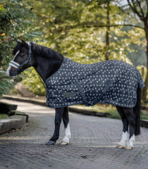 Deka protimuší s UV LUCKY AWA s koníky modrá