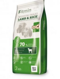 Fitmin dog medium maxi lamb/rice 3kg