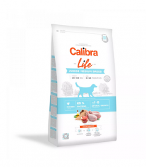 Calibra Dog Life Junior Medium Breed Chicken 12kg