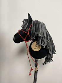 HOBBY HORSE kůň MINI černý 3