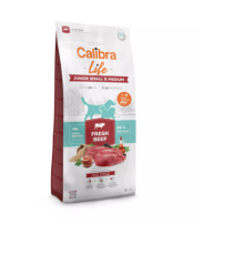 CALIBRA DOG LIFE JUNIOR SMALL MEDIUM FRESH BEEF 2,5kg